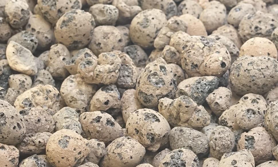 FIGUR 19. Løse letklinker.