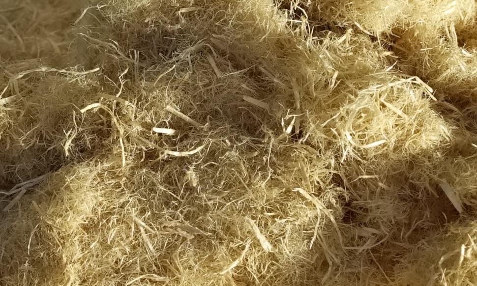 FIGUR 25. Isolering af træfibre, løsfyld. 