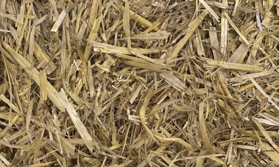 FIGUR 29. Isolering i presset halm. 